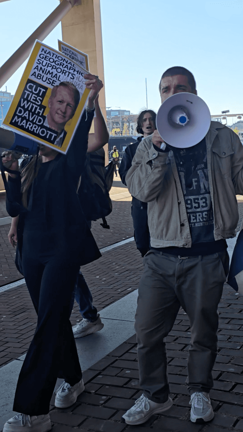 Activists taking action