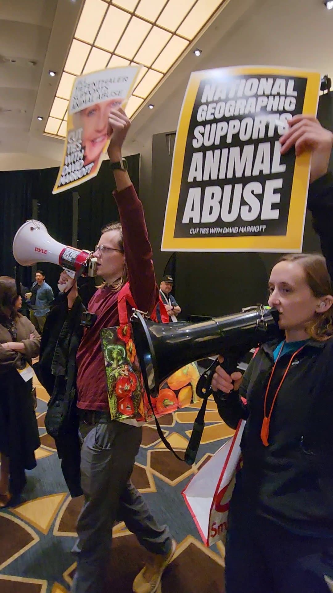 Activists taking action